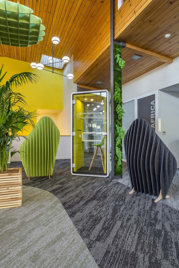 Office concept matériaux étage finales BD 7