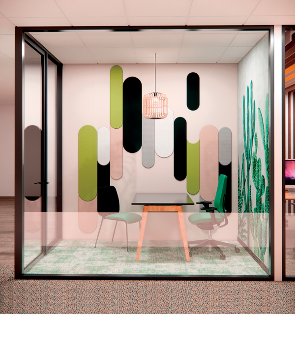 Élément mural acoustique - Geoart – Image 2